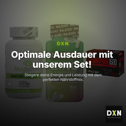 Ausdauer-Set: MST Magnesium + INLEAD Zink + Body Attack – Clean Showcase Plus
