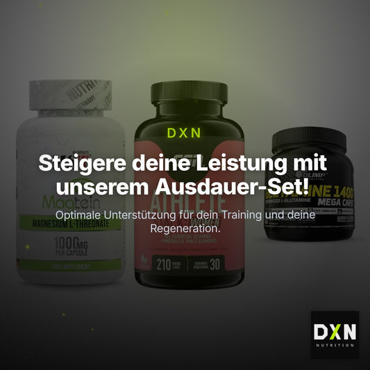 Ausdauer-Set: MST Magnesium + ESN Athlete + Olimp L-Glutamin – Clean Showcase Plus