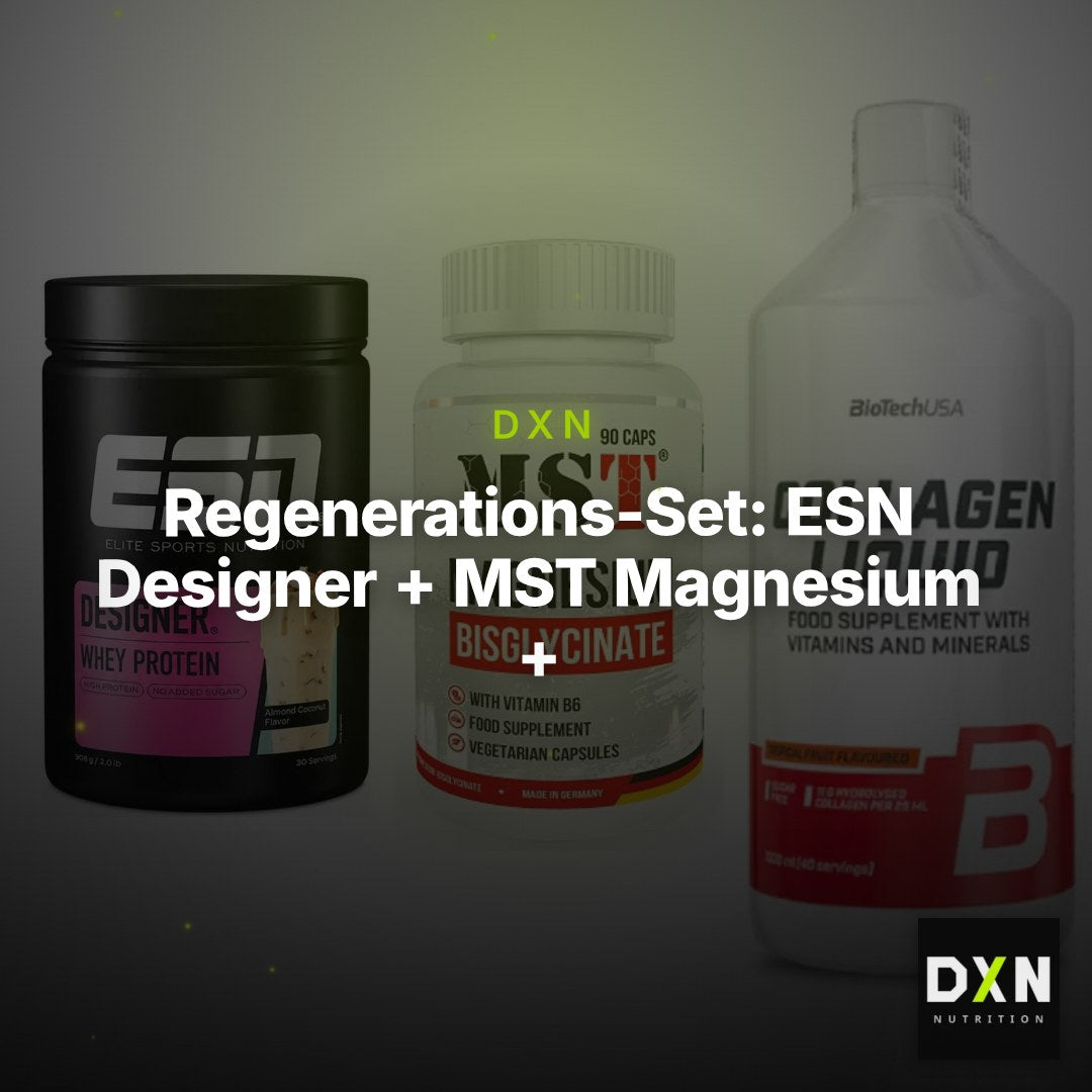 Regenerations-Set: ESN Designer + MST Magnesium + BioTech Collage – Clean Showcase Plus