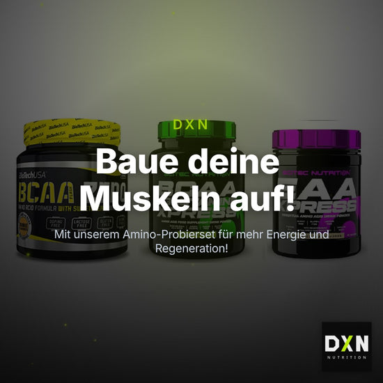 Amino-Probierset: BioTech BCAA + Scitec BCAA + Scitec EAA – Clean Showcase Plus
