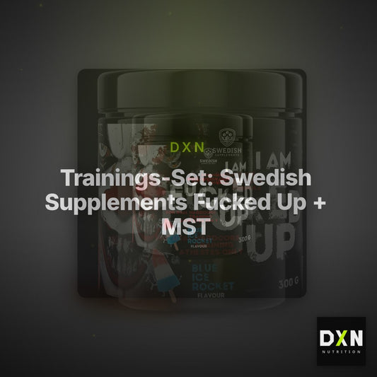 Trainings-Set: Swedish Supplements Fucked Up + MST Arginine HCL – Clean Showcase Plus