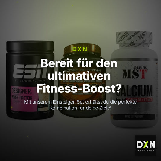 Einsteiger-Set: ESN Designer + Scitec Crea-Bomb + MST Calcium – Clean Showcase Plus