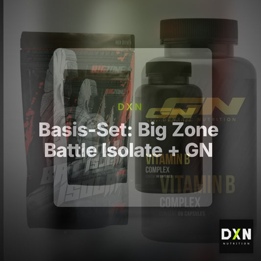 Basis-Set: Big Zone Battle Isolate + GN Vitamin B-Complex – Clean Showcase Plus