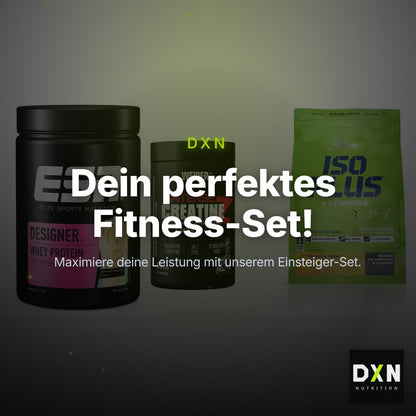 Einsteiger-Set: ESN Designer + Weider Intense + Olimp Iso Plus – Clean Showcase Plus