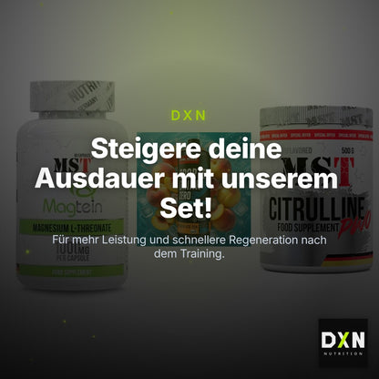 Ausdauer-Set: MST Magnesium + Body Attack + MST Citrulline – Clean Showcase Plus