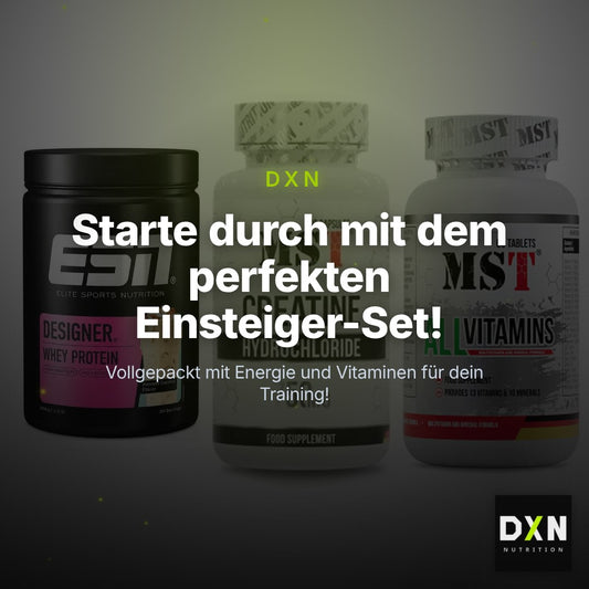 Einsteiger-Set: ESN Designer + MST Creatin HCL + MST All Vitamins – Clean Showcase Plus
