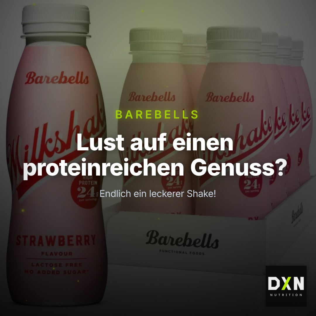 Barebells Protein Milkshake (8x330ml) Strawberry, 2640 ml – Clean Showcase Plus