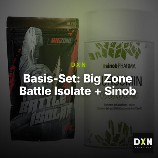 Basis-Set: Big Zone Battle Isolate + Sinob Curcumin 95% – Clean Showcase Plus