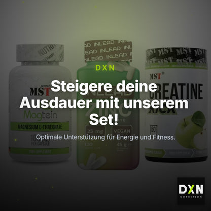 Ausdauer-Set: MST Magnesium + INLEAD Zink + MST Creatine – Clean Showcase Plus