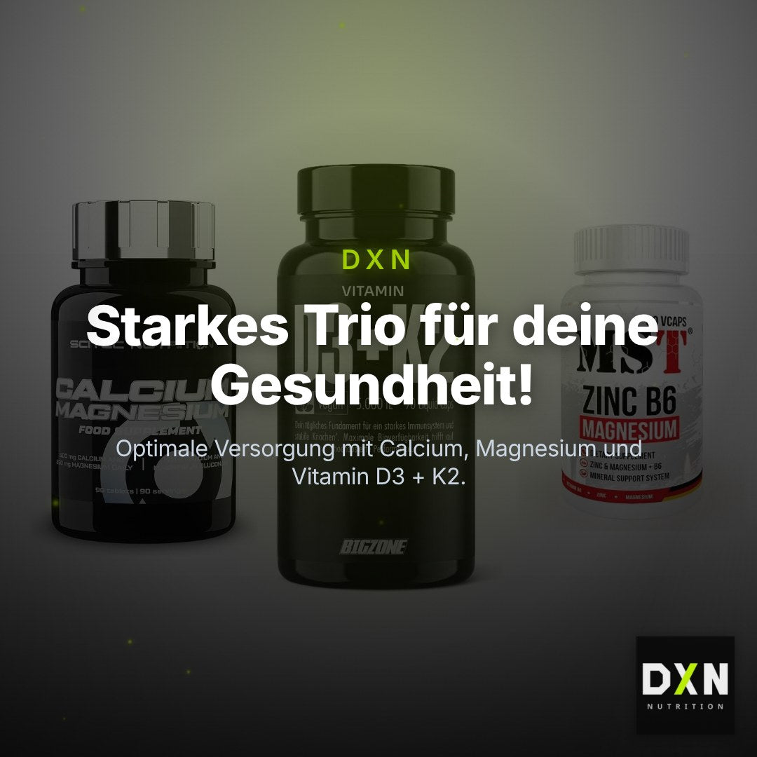 Calcium, Vitamin D & Magnesium: Scitec Calcium Magnesium + 2 weitere – Clean Showcase Plus