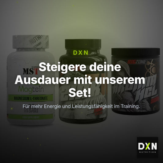 Ausdauer-Set: MST Magnesium + Big Zone Zink + Big Zone Arginin – Clean Showcase Plus