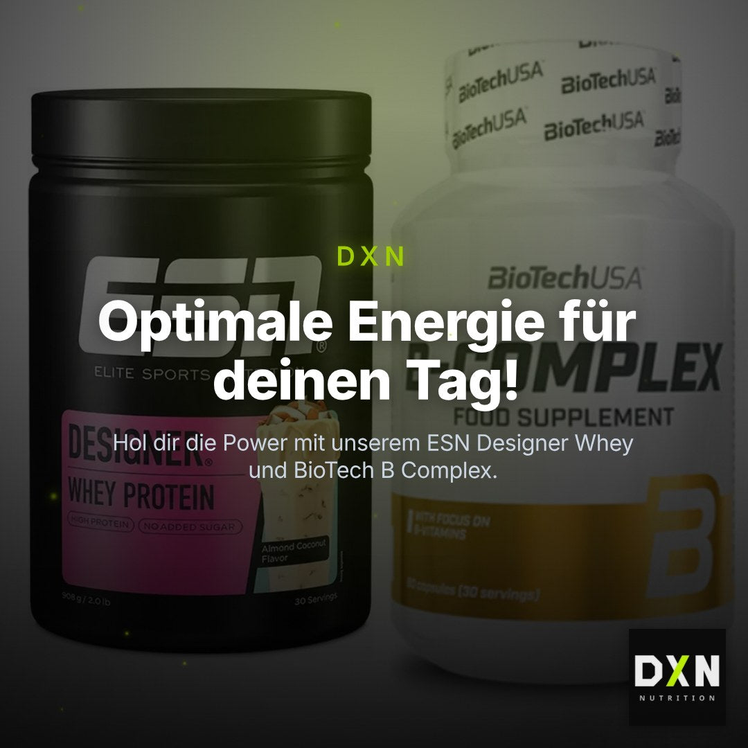 Basis-Set: ESN Designer Whey + BioTech B Complex 60 Tabl. – Clean Showcase Plus