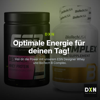 Basis-Set: ESN Designer Whey + BioTech B Complex 60 Tabl. – Clean Showcase Plus