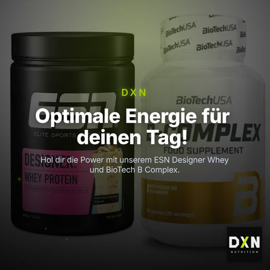 Basis-Set: ESN Designer Whey + BioTech B Complex 60 Tabl. – Clean Showcase Plus