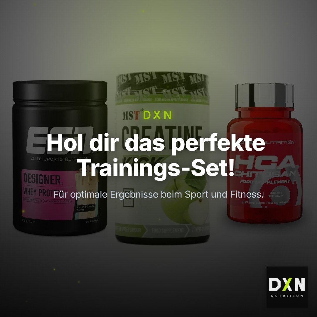 Definitionsphase-Set: ESN Designer + MST Creatine + Scitec HCA-Chi – Clean Showcase Plus