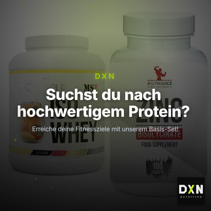 Basis-Set: MST Iso Clear + #GYMJUICE ZINC Bisglycinate – Clean Showcase Plus