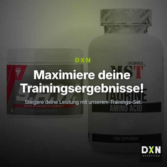 Trainings-Set: Trec Nutrition SAW Booster + MST Taurine – Clean Showcase Plus