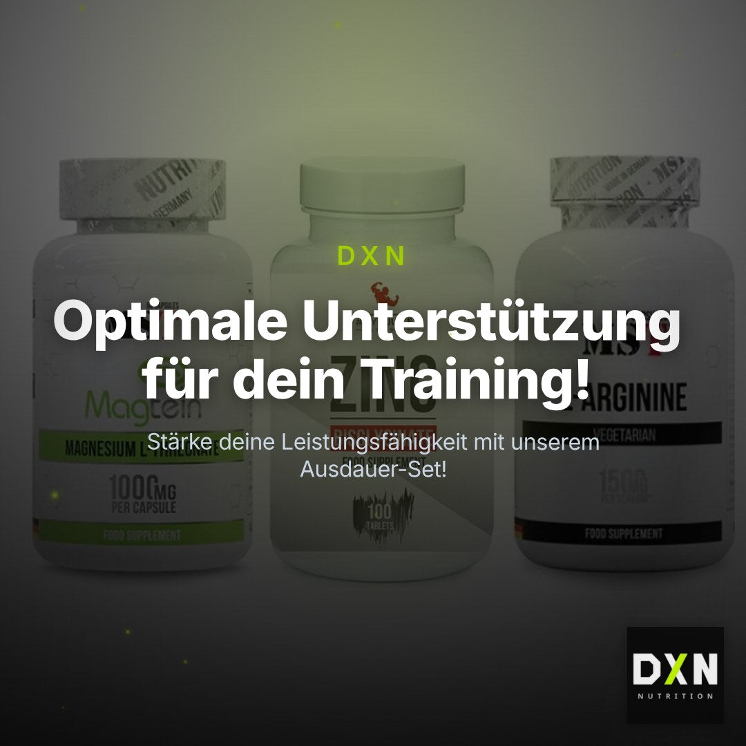 Ausdauer-Set: MST Magnesium + #GYMJUICE ZINC + MST L-Arginine – Clean Showcase Plus