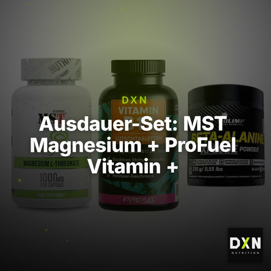 Ausdauer-Set: MST Magnesium + ProFuel Vitamin + Olimp Beta-Alani – Clean Showcase Plus