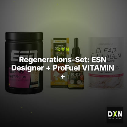 Regenerations-Set: ESN Designer + ProFuel VITAMIN + BioTech Clear – Clean Showcase Plus