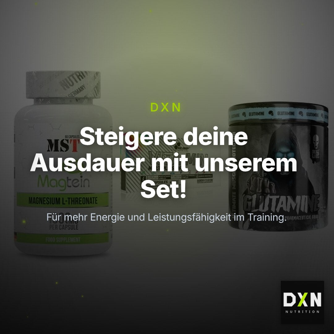 Ausdauer-Set: MST Magnesium + Olimp Vita-Min + Skull Labs – Clean Showcase Plus