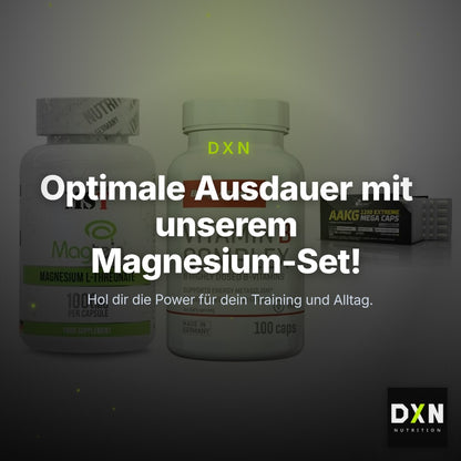 Ausdauer-Set: MST Magnesium + Body Attack + Olimp AAKG – Clean Showcase Plus