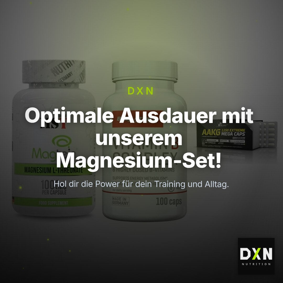 Ausdauer-Set: MST Magnesium + Body Attack + Olimp AAKG – Clean Showcase Plus