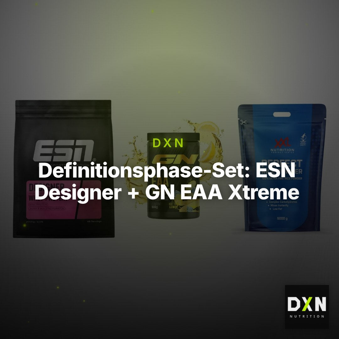 Definitionsphase-Set: ESN Designer + GN EAA Xtreme + XXL Nutrition – Clean Showcase Plus