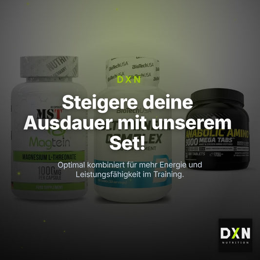 Ausdauer-Set: MST Magnesium + BioTech Multi + Olimp Anabolic – Clean Showcase Plus