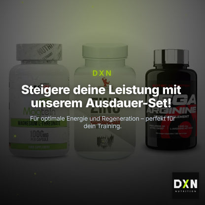 Ausdauer-Set: MST Magnesium + #GYMJUICE ZINC + Scitec Mega – Clean Showcase Plus