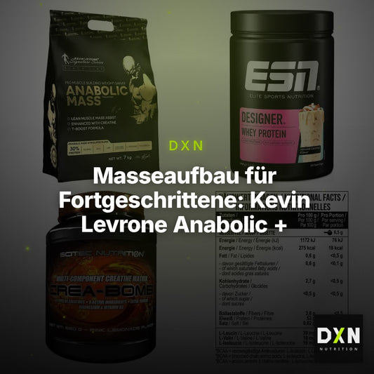 Masseaufbau für Fortgeschrittene: Kevin Levrone Anabolic + 3 weitere – Clean Showcase Plus