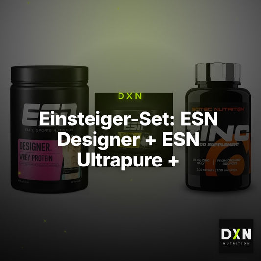 Einsteiger-Set: ESN Designer + ESN Ultrapure + Scitec Zinc – Clean Showcase Plus
