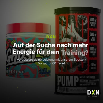 Booster-Trainingsvorrat: Ghost Legend V4 30 – 60 Tage, 70 Portionen – Clean Showcase Plus
