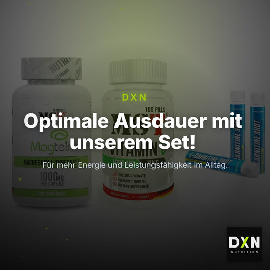 Ausdauer-Set: MST Magnesium + MST Vitamin C + Body Attack – Clean Showcase Plus