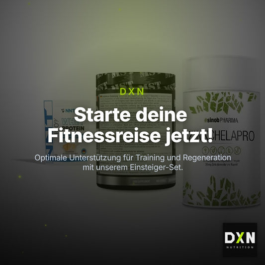 Einsteiger-Set: NNT Whey + MST Creatin + Sinob Zink – Clean Showcase Plus