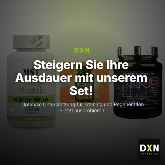 Ausdauer-Set: MST Magnesium + ESN Zinc + Scitec Ami-NO – Clean Showcase Plus