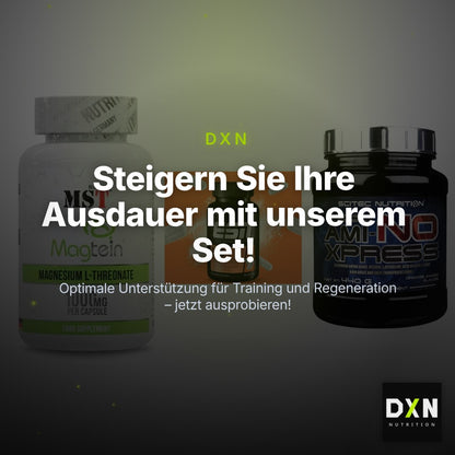 Ausdauer-Set: MST Magnesium + ESN Zinc + Scitec Ami-NO – Clean Showcase Plus