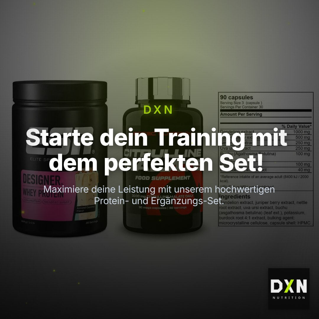 Definitionsphase-Set: ESN Designer + Scitec Citrull + GN Shred Cuts – Clean Showcase Plus