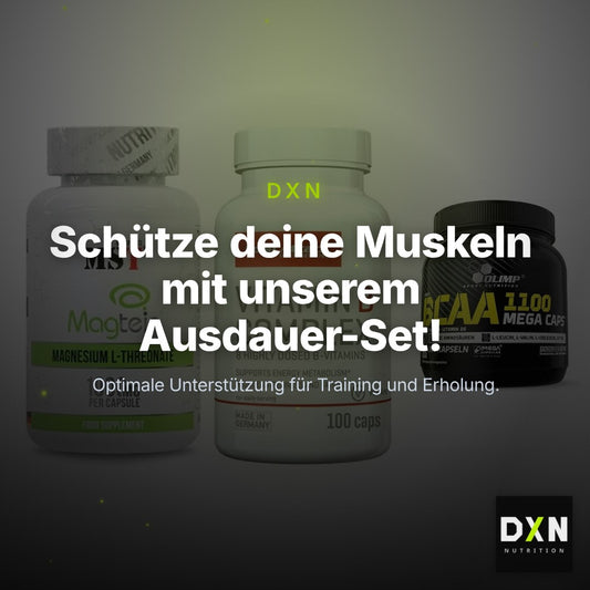 Ausdauer-Set: MST Magnesium + Body Attack + Olimp BCAA Mega – Clean Showcase Plus