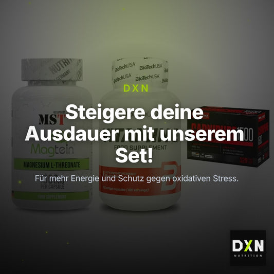Ausdauer-Set: MST Magnesium + BioTech Vitamin + Body Attack – Clean Showcase Plus