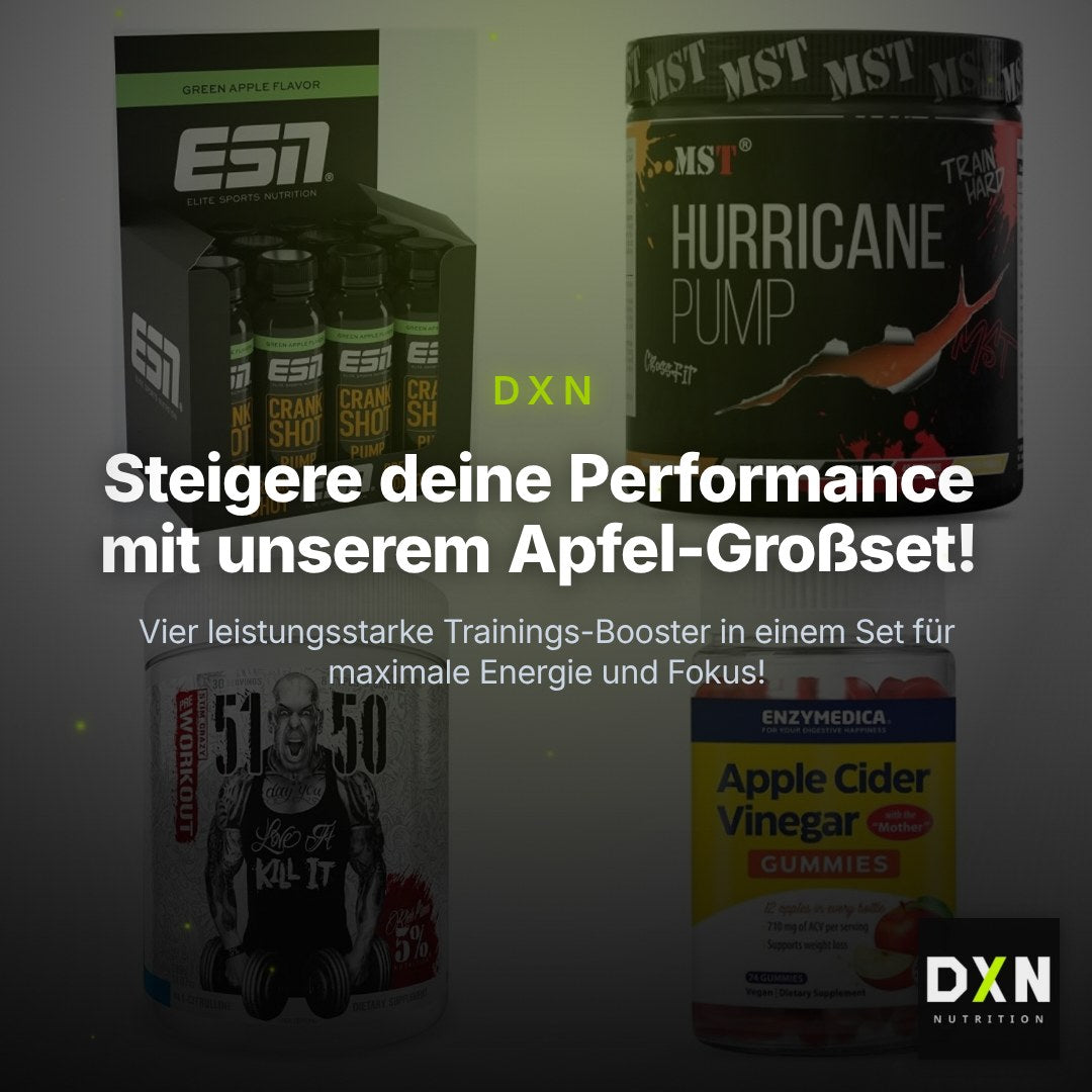 Apfel Sorten-Großset: ESN Crank Pump + MST Hurricane + 2 weitere – Clean Showcase Plus