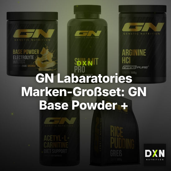 GN Labaratories Marken-Großset: GN Base Powder + 4 weitere – Clean Showcase Plus