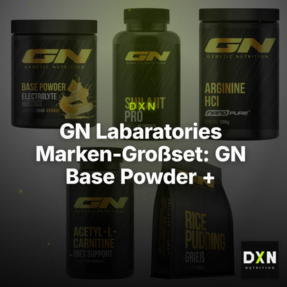 GN Labaratories Marken-Großset: GN Base Powder + 4 weitere – Clean Showcase Plus