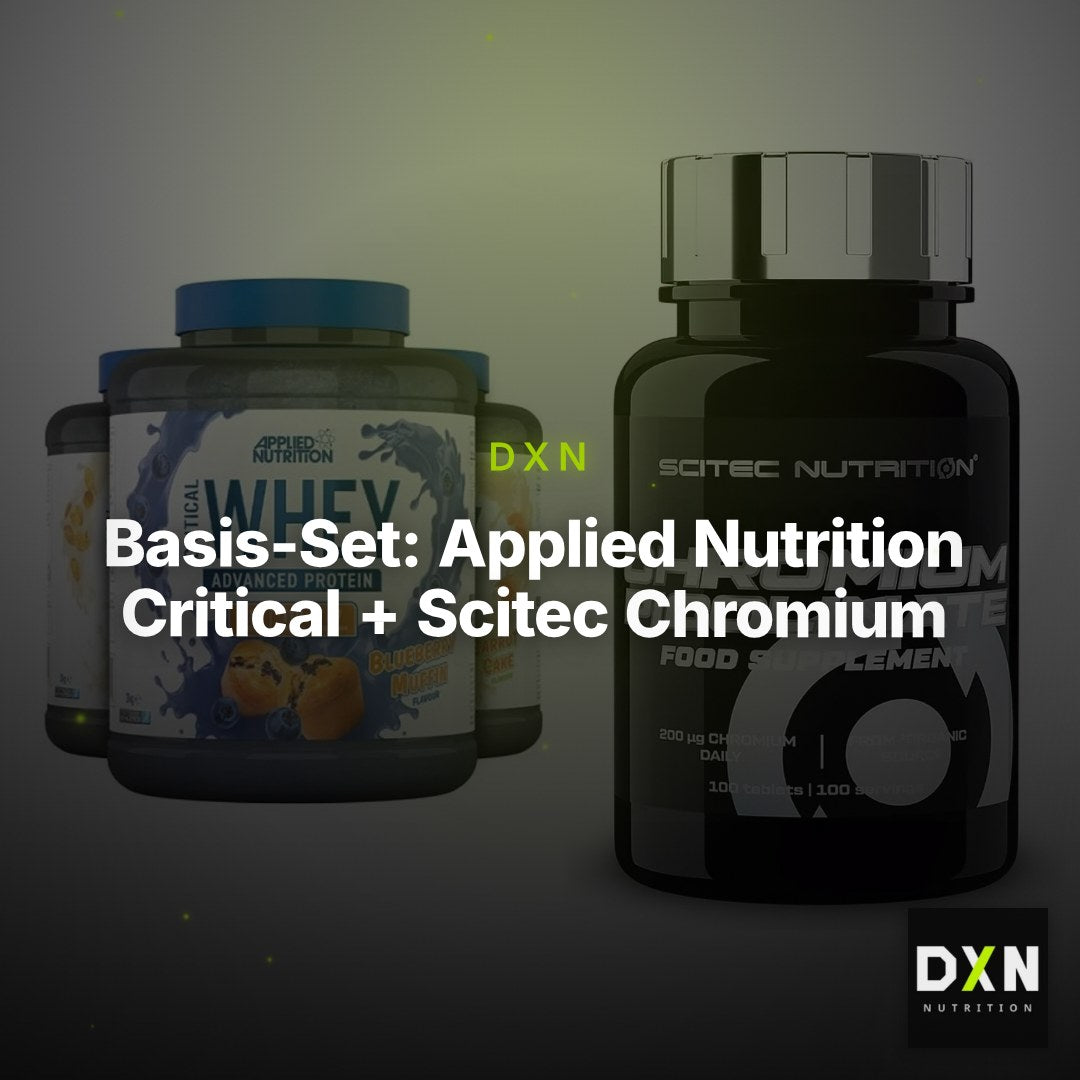 Basis-Set: Applied Nutrition Critical + Scitec Chromium Picolinate – Clean Showcase Plus