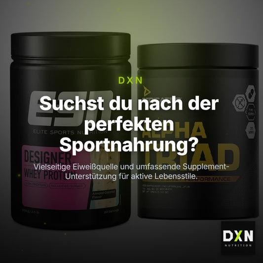 Basis-Set: ESN Designer Whey + Dedicated Alpha Triad 180 Tabl. – Clean Showcase Plus