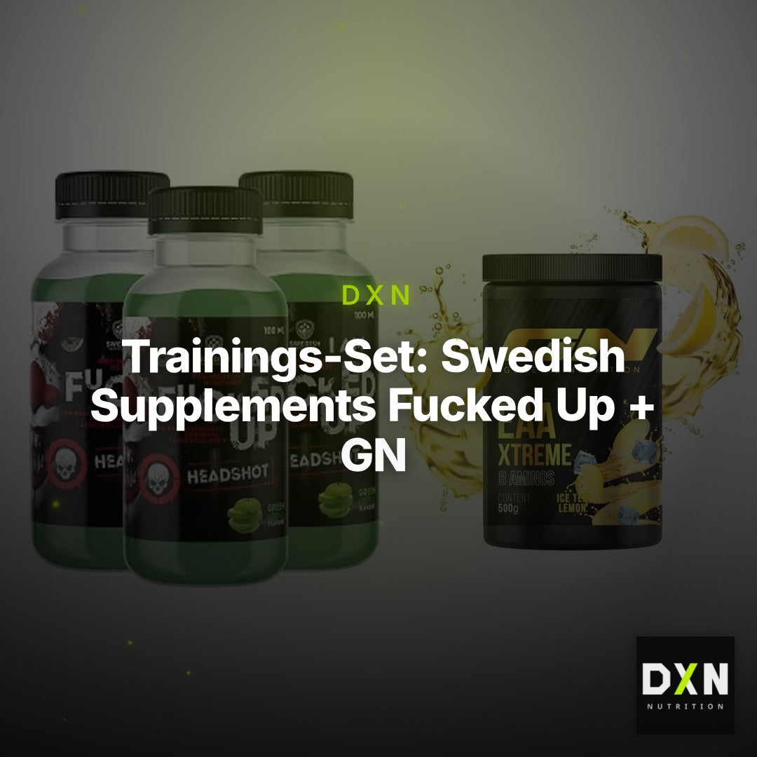 Trainings-Set: Swedish Supplements Fucked Up + GN EAA Xtreme – Clean Showcase Plus