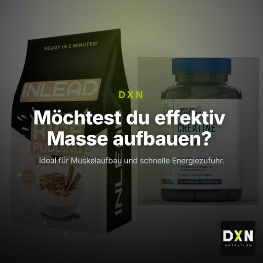 Masseaufbau-Set: INLEAD Instant Rice + Applied Nutrition – Clean Showcase Plus