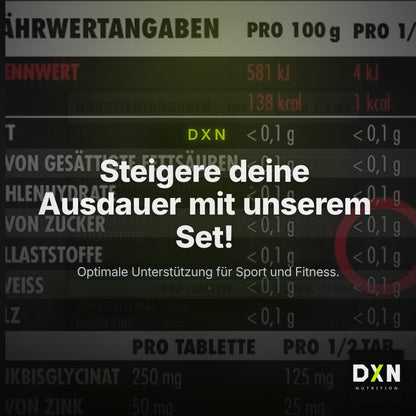 Ausdauer-Set: MST Magnesium + Big Zone Zink + ESN Ultrapure – Clean Showcase Plus