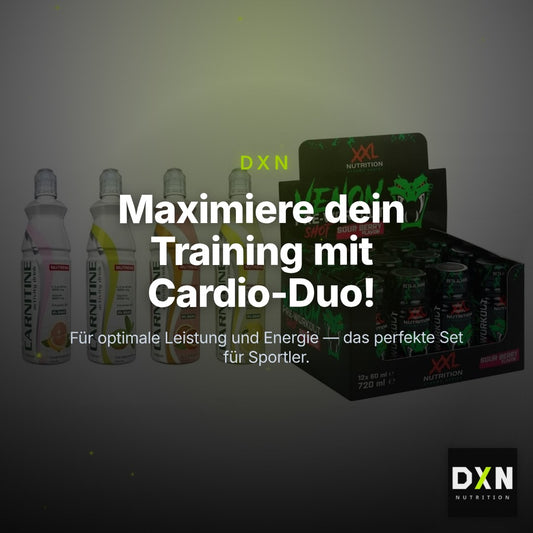 Cardio-Duo: Nutrend Activity + XXL Nutrition Venom Shot – Clean Showcase Plus