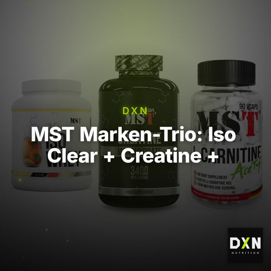 MST Marken-Trio: Iso Clear + Creatine + L-Carnitine – Clean Showcase Plus